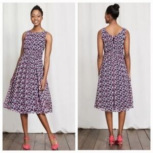 Boden Maria Sleeveless Printed Dress. Size 4P